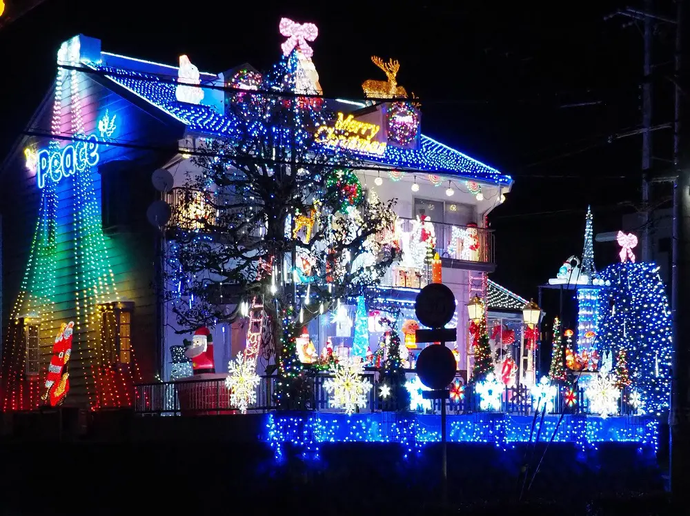 平和住宅プロデュースのクリスマスイルミネーション 2023🎄 | ブログ