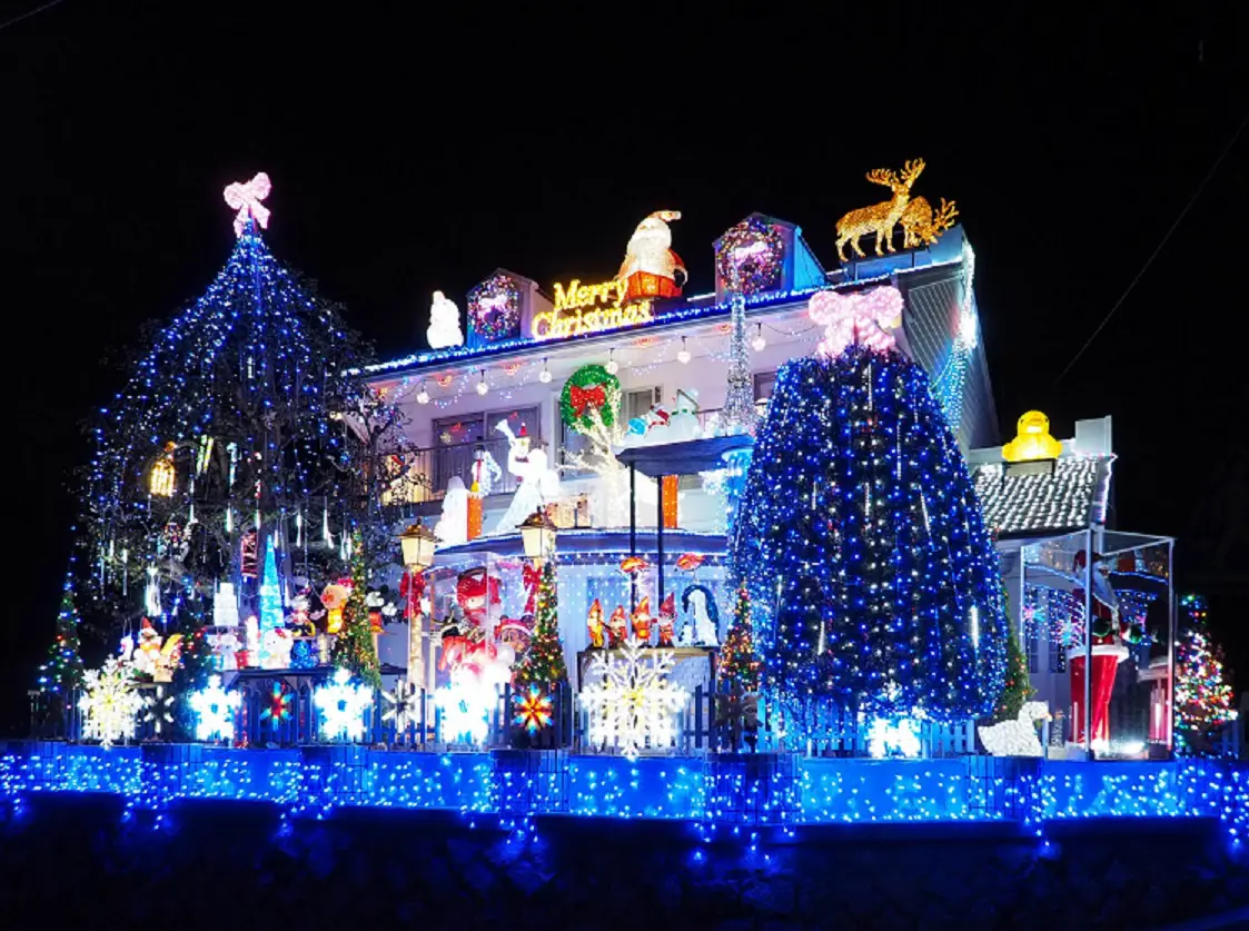 平和住宅プロデュースのクリスマスイルミネーション 2023🎄 | ブログ