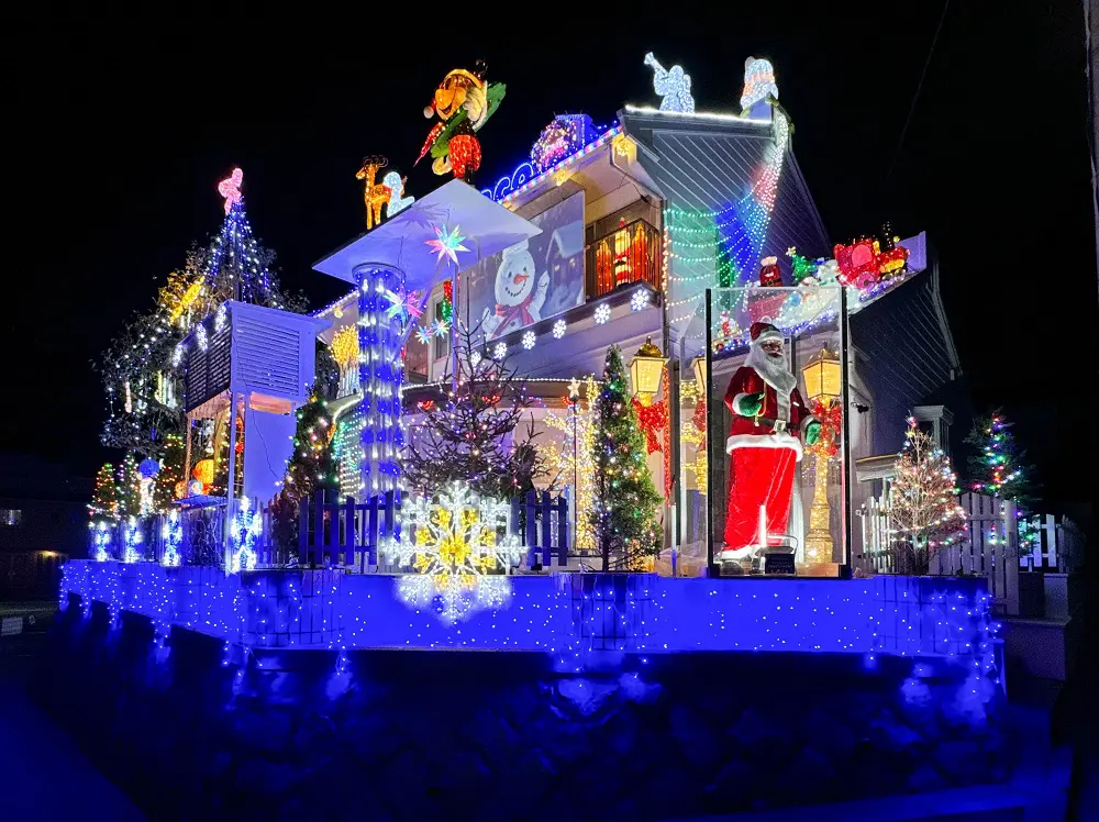 平和住宅プロデュースのクリスマスイルミネーション 2024🎄 | ブログ